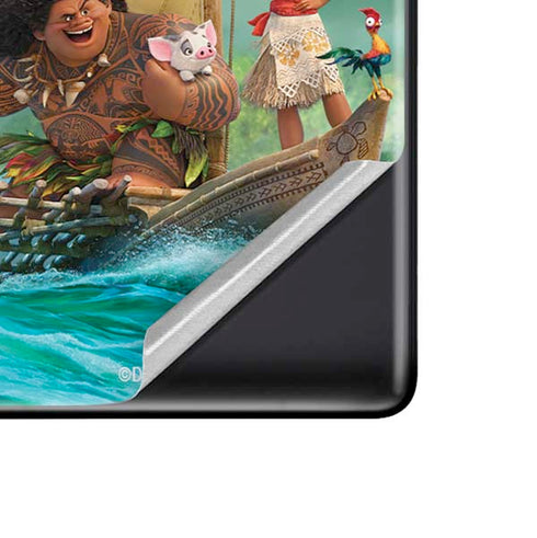 Disney Moana and Maui Set Sail Google Pixel 6 Pro Skin